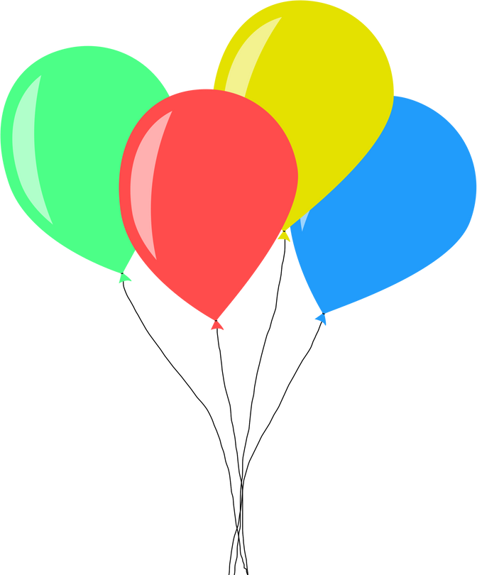 Party Balloons Illustration 